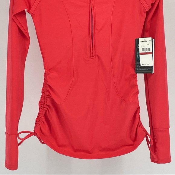 ONEILL NWT HYBRID AMITY ZIP PULLOVER SWIM SUN PROTECTION HALF ZIP TOP EXTRA SMAL - Picture 8 of 14
